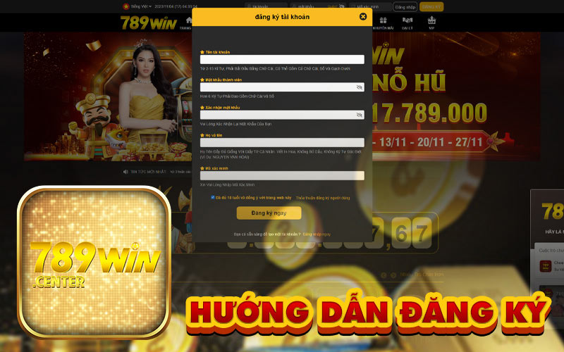 Đăng Ký 789Win