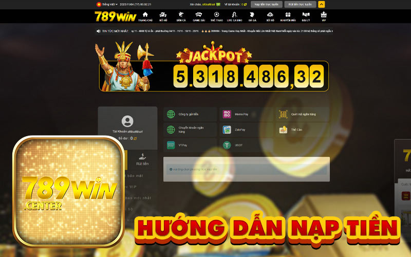 Nạp Tiền 789Win